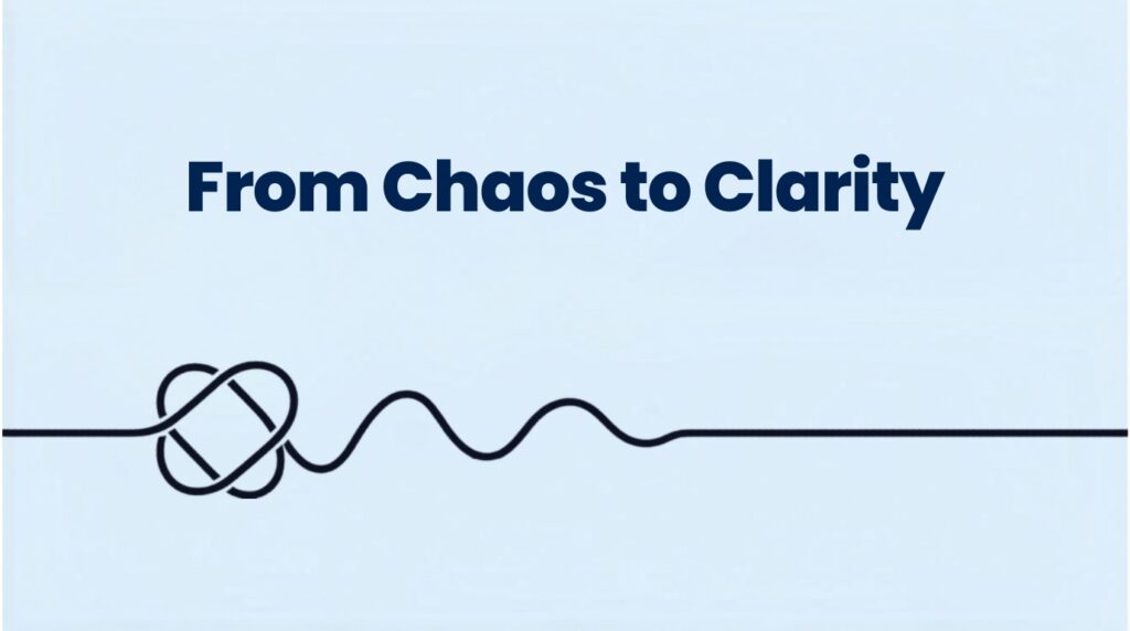 Chaos to clarity