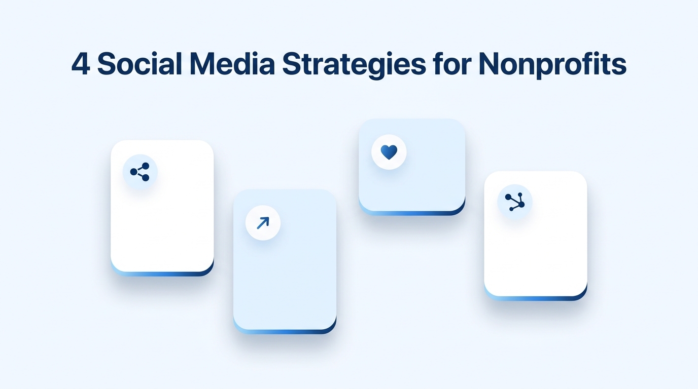 4 Ways to Grow Your Nonprofit with Social Media Marketing